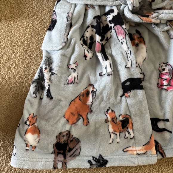 VERA BRADLEY WOMEN'S ROBE DOG SHOW MOTIF:NWT LARGE/EXTRA LARGE - Picture 15 of 16